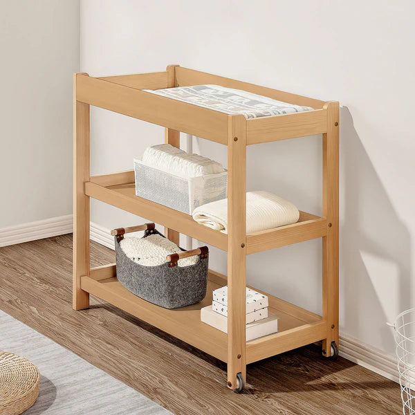 Boori - 3 Tier Universal Changer_Almond
